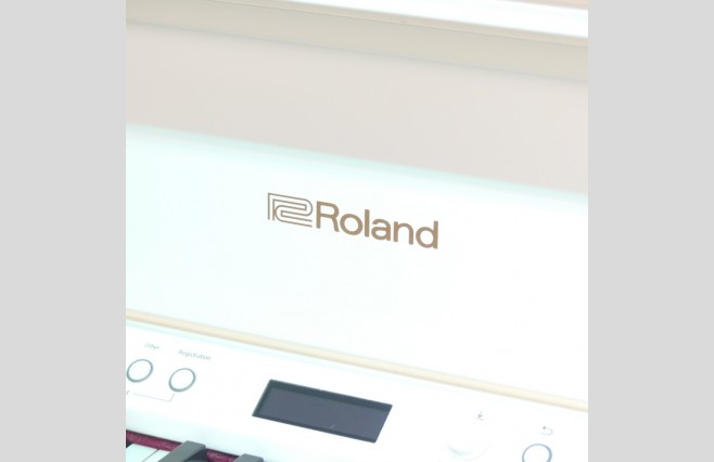 As New Used Roland LX708 Polished White Digital Piano Complete Package (SN:Z6J0181) - Image 7
